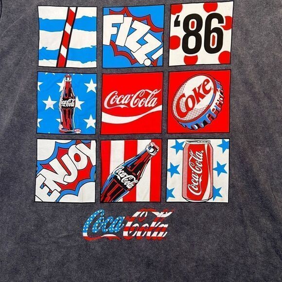 Coca Cola distressed vintage T-shirt- NWT-‎ Men XL - Picture 2 of 7